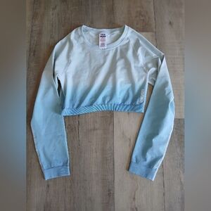 NWOT Gymshark Crop Top Long Sleeve Women's Size XL